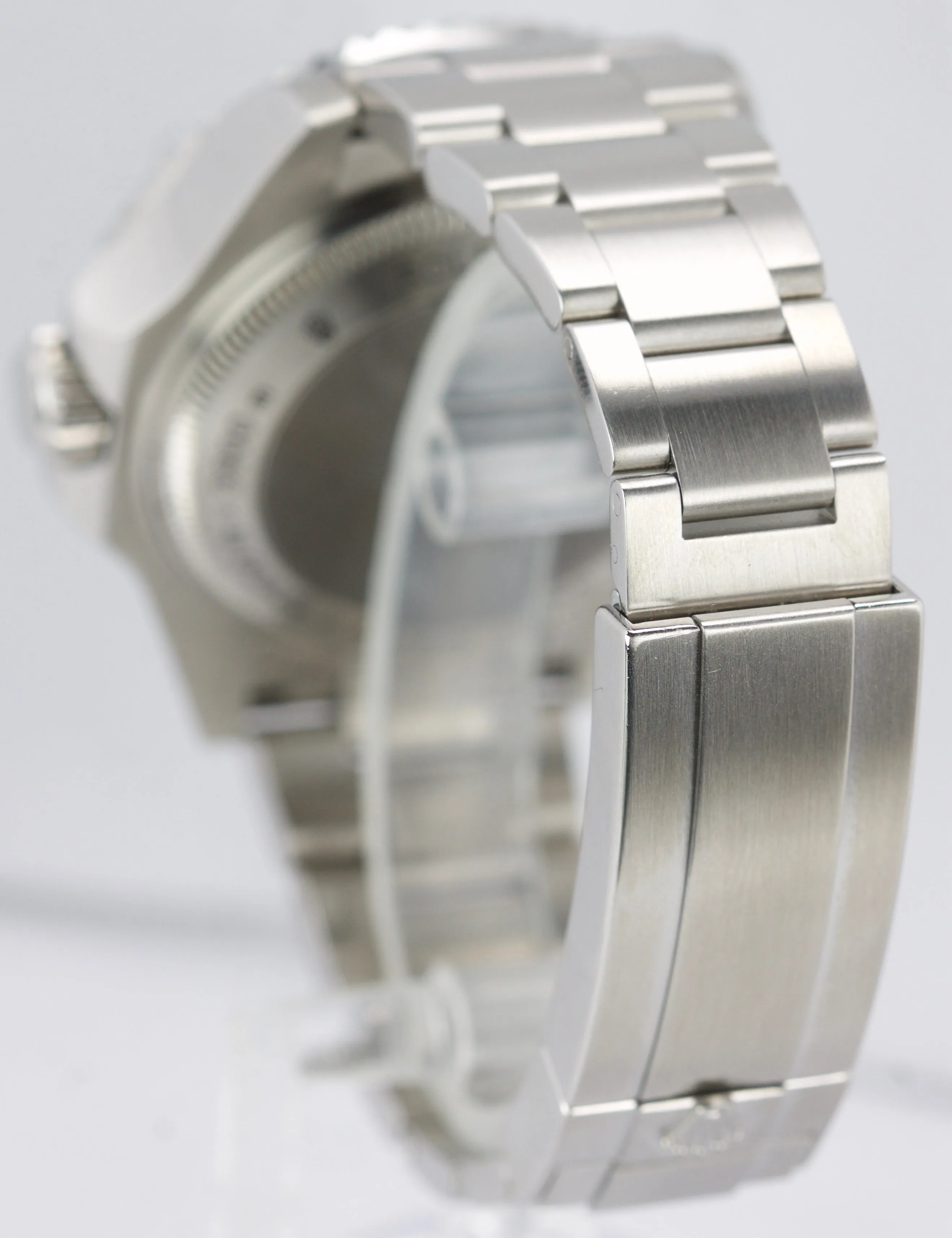 PAPERS NEW Rolex Sea-Dweller Deepsea 116660 Stainless Steel 44mm Black  Watch