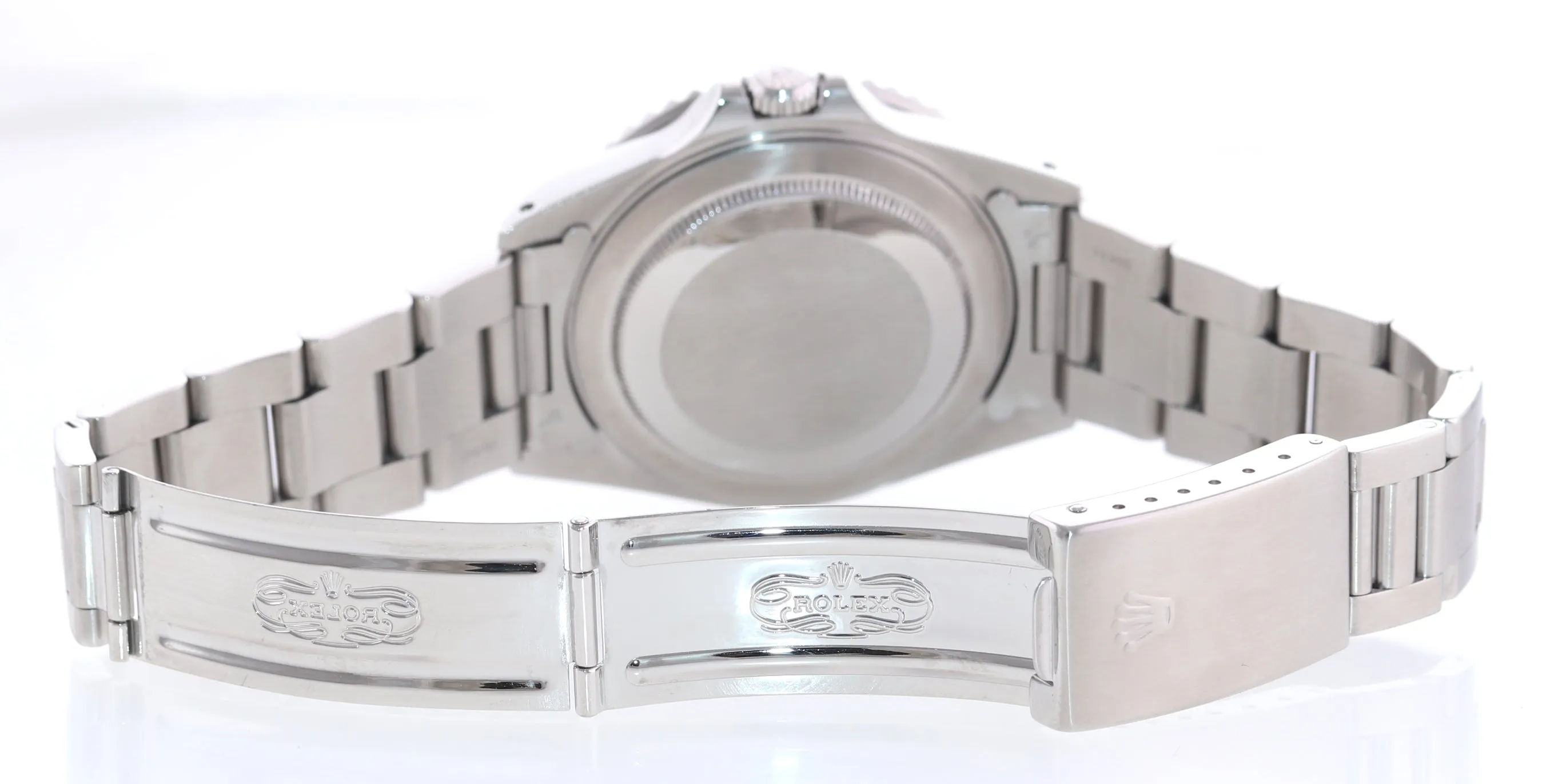 PAPERS Rolex GMT-Master 2 Pepsi Blue Red Steel 16710 40mm Tritium Watch Box