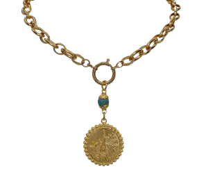 Parisian Coin Necklace