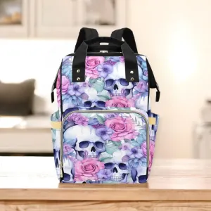 Pastel Goth Diaper Backpack Goth Baby Stuff Goth Baby Bag Creepy Cute Pastel Witchy Nappy Bag Spooky Cute Diaper Bag Witchy Mom Baby Gear