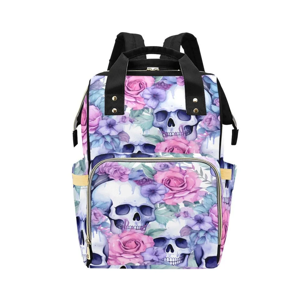 Pastel Goth Diaper Backpack Goth Baby Stuff Goth Baby Bag Creepy Cute Pastel Witchy Nappy Bag Spooky Cute Diaper Bag Witchy Mom Baby Gear