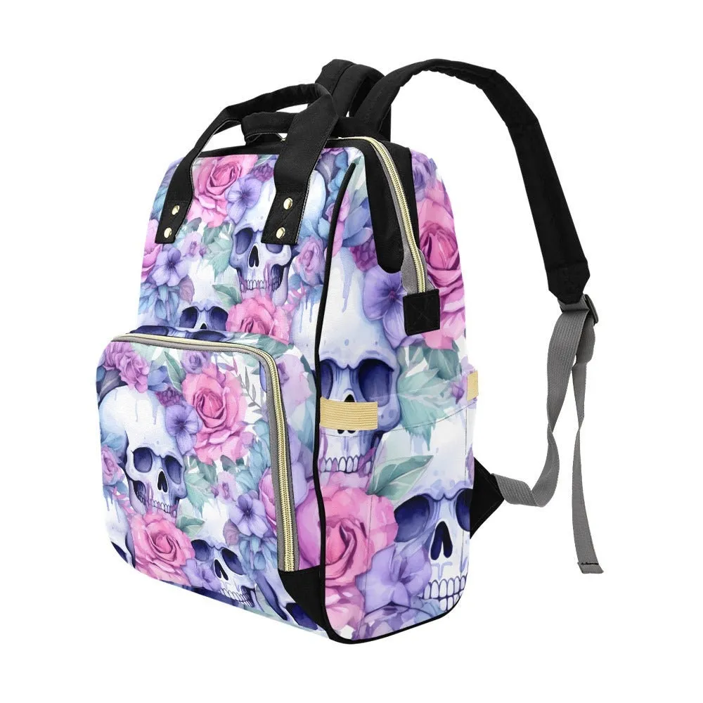 Pastel Goth Diaper Backpack Goth Baby Stuff Goth Baby Bag Creepy Cute Pastel Witchy Nappy Bag Spooky Cute Diaper Bag Witchy Mom Baby Gear
