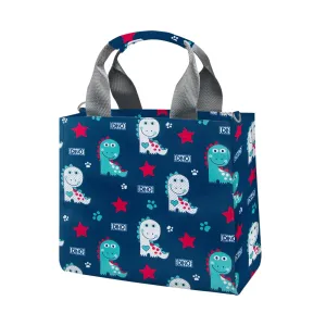 PHEBEN Small Diaper Bags Waterproof Travel Tote Mini Diaper Bag Multi-Function Baby Bags Crossbody Purse(Cute Dinosaur)