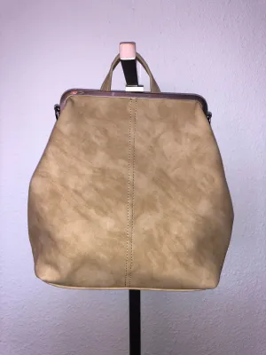 PHYLLIS NUBUCK BACKPACK
