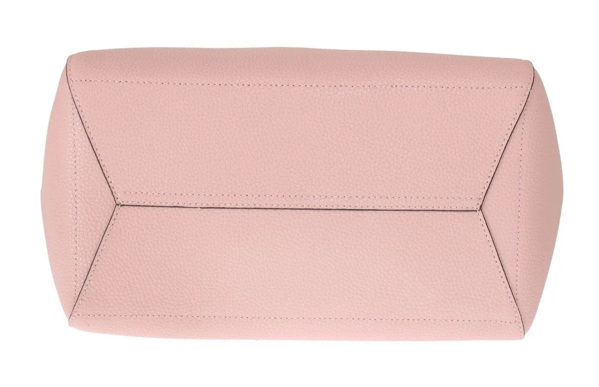 Pink KIMBERLY Leather Tote Bag