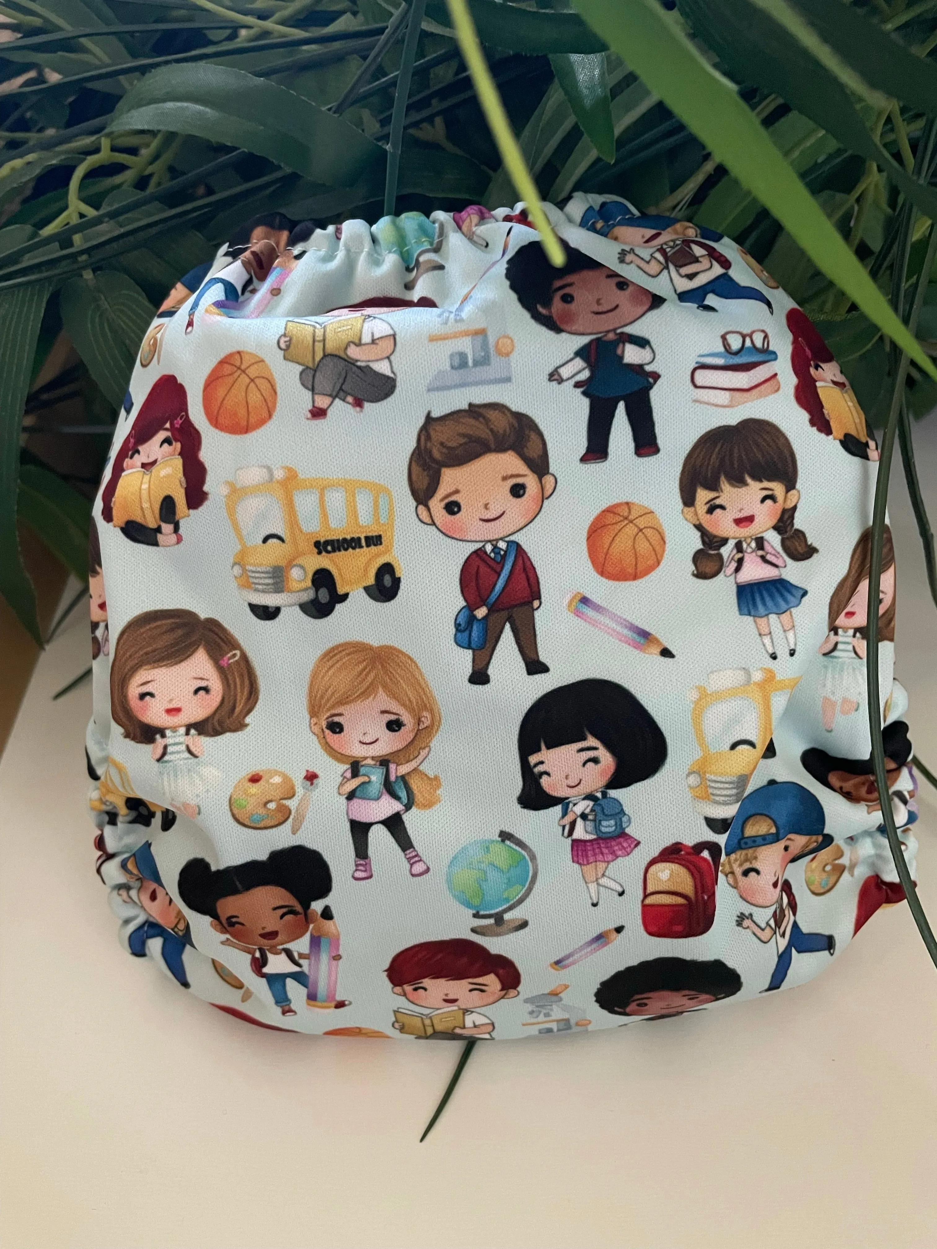 Pocket Diaper-(Back to School)-April 2021-(Mama Koala & PPC Custom Print)