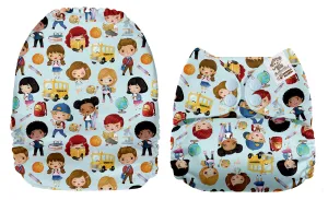 Pocket Diaper-(Back to School)-April 2021-(Mama Koala & PPC Custom Print)