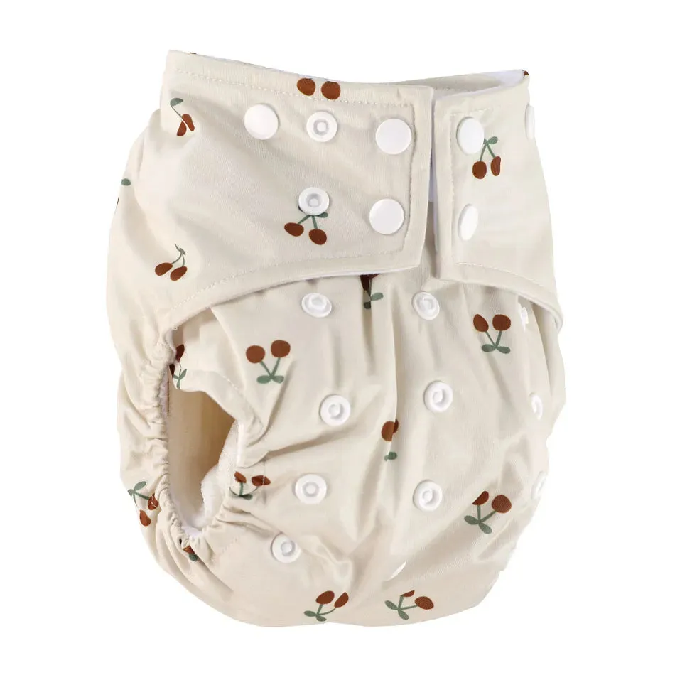 Pocket Diaper - Cherry