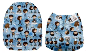 Pocket Diaper-(The Beatles)-March 2021-(Mama Koala & PPC Custom Print)