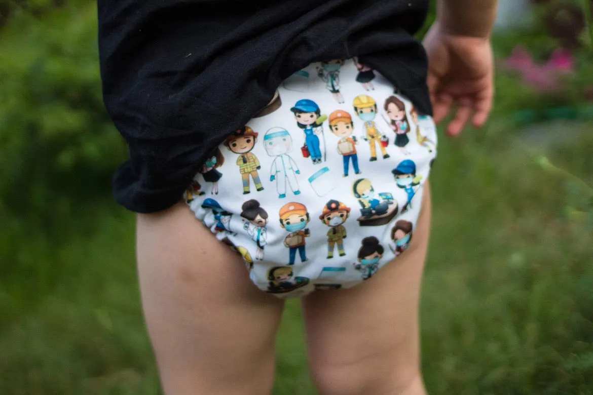 Pocket Diaper-(Workers)-April 2021-(Mama Koala & PPC Custom Print)