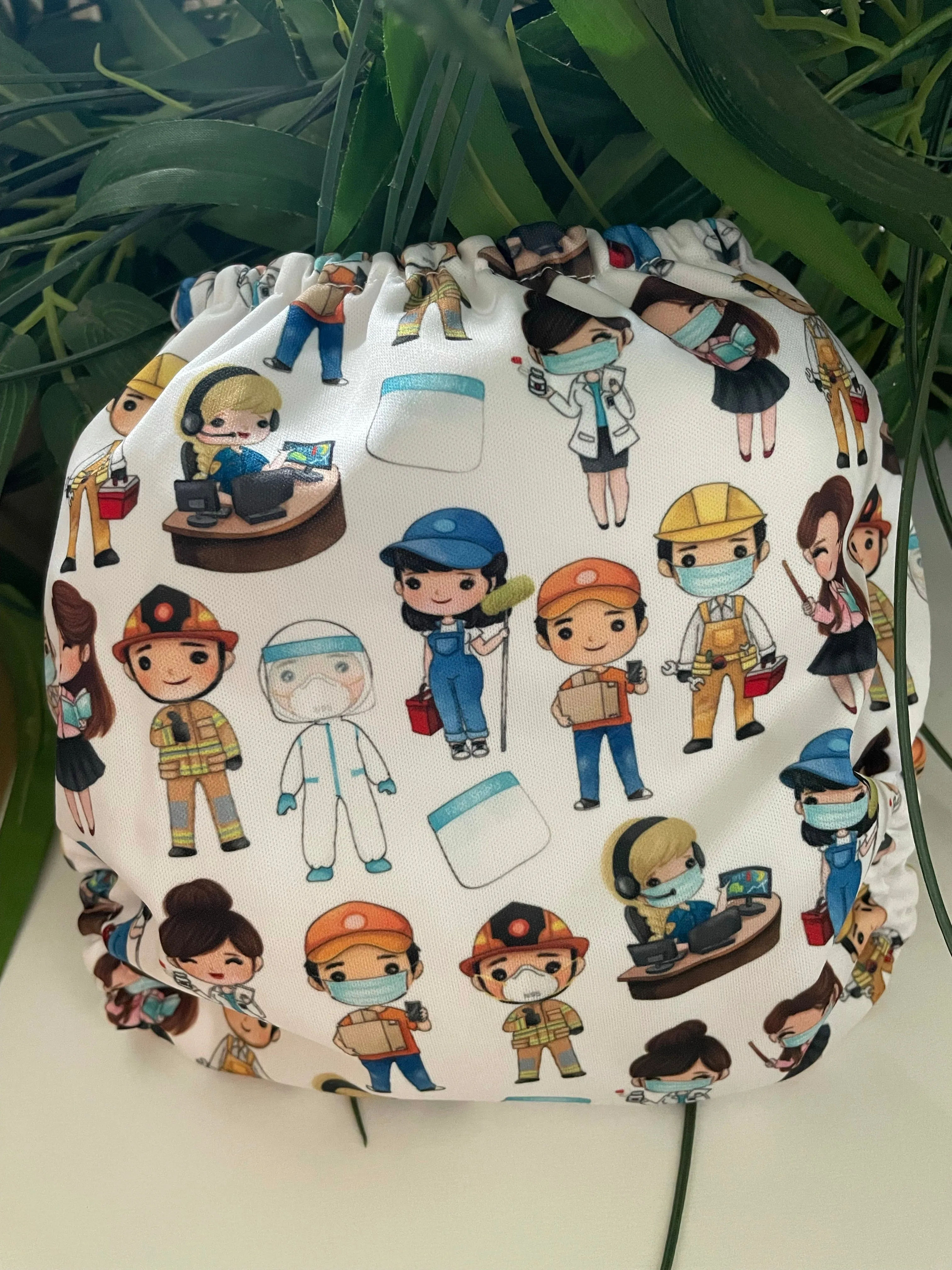 Pocket Diaper-(Workers)-April 2021-(Mama Koala & PPC Custom Print)