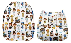 Pocket Diaper-(Workers)-April 2021-(Mama Koala & PPC Custom Print)