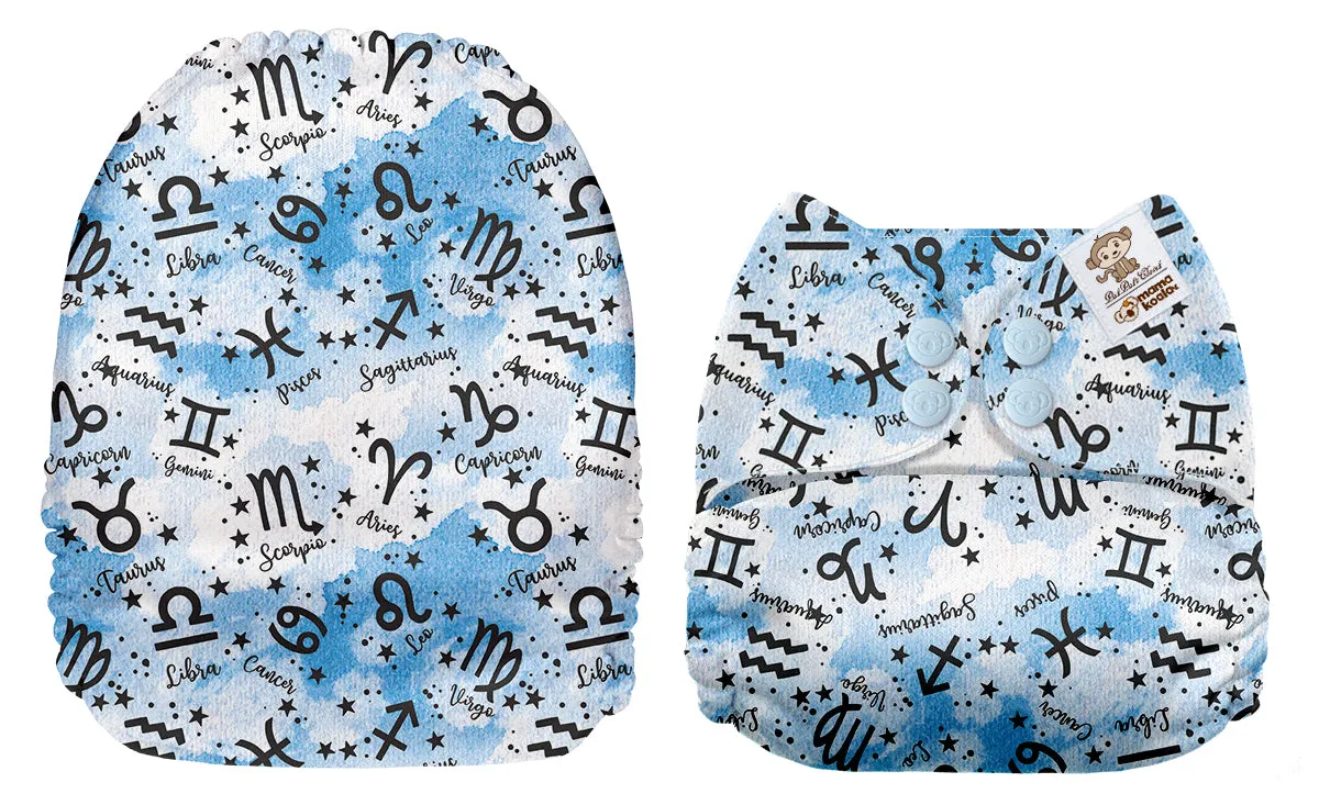 Pocket Diaper-(Zodiac)-April 2021-(Mama Koala & PPC Custom Print)