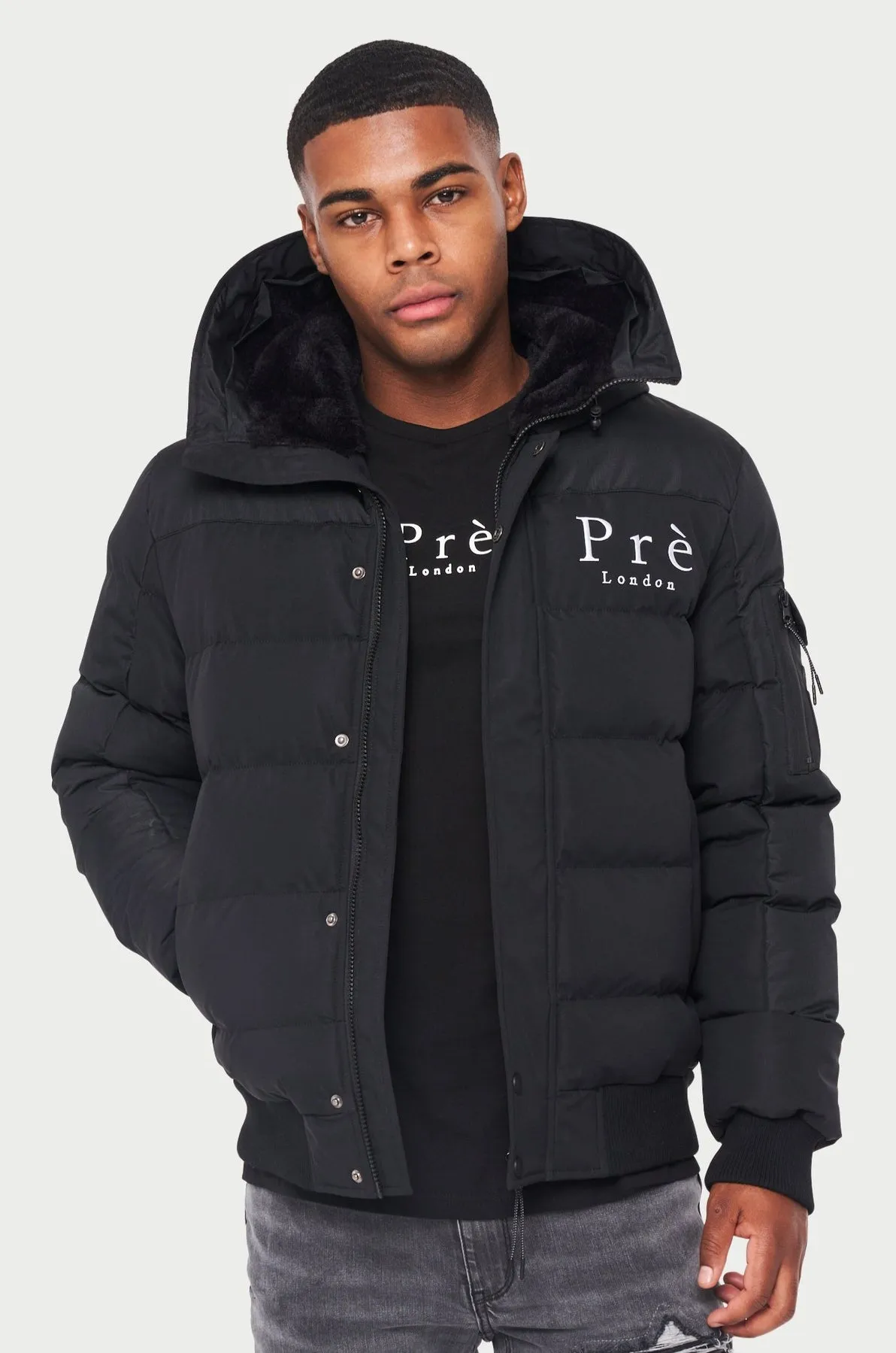 Pre London Kylo Bomber Jacket Black