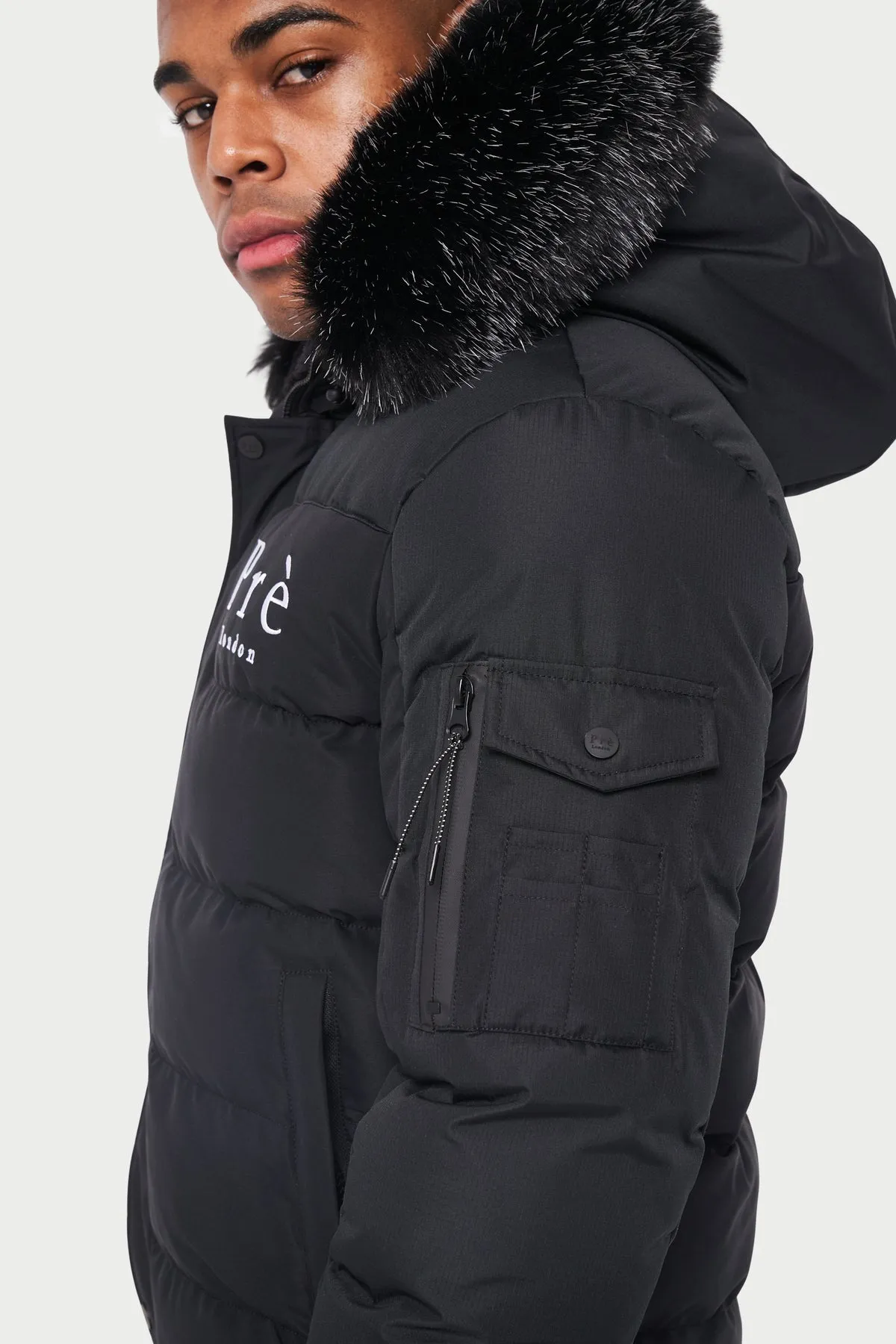 Pre London Kylo Bomber Jacket Black