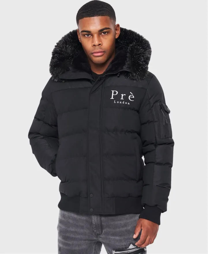 Pre London Kylo Bomber Jacket Black