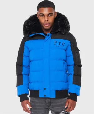 Pre London Kylo Bomber Jacket Cobalt Blue