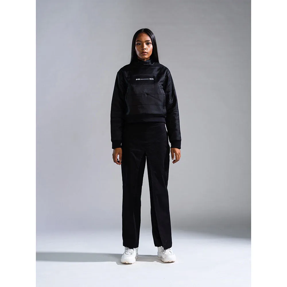 PRIMAL GRAY Black Recycled Polyester Turtle neck Puffer Jacket