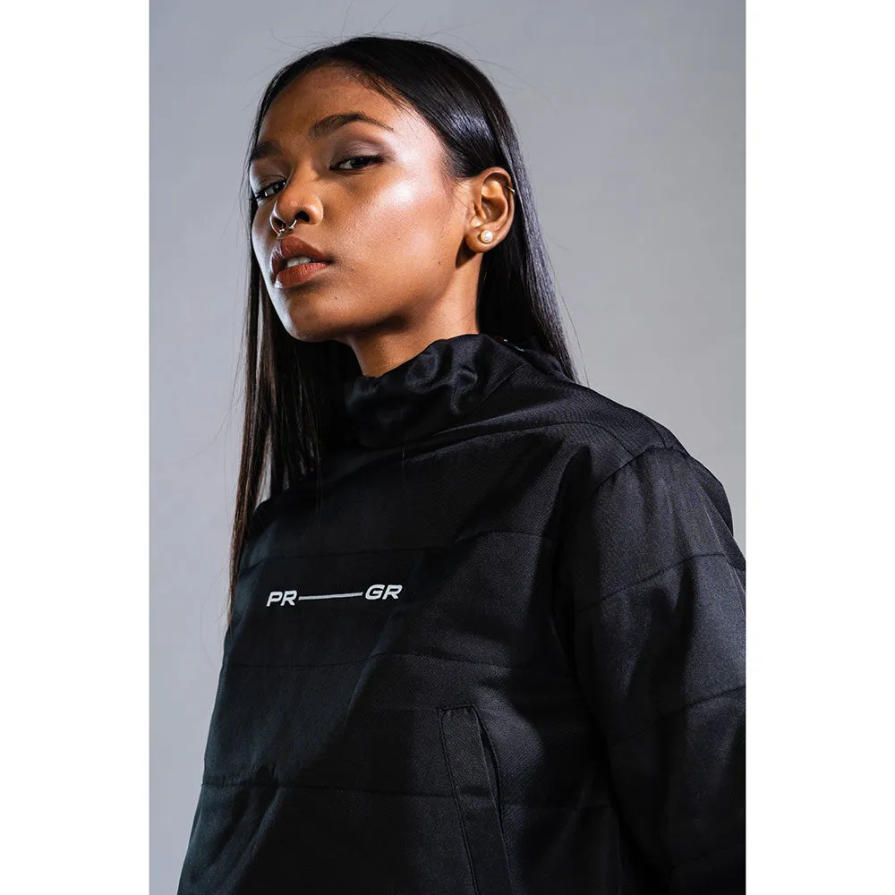 PRIMAL GRAY Black Recycled Polyester Turtle neck Puffer Jacket