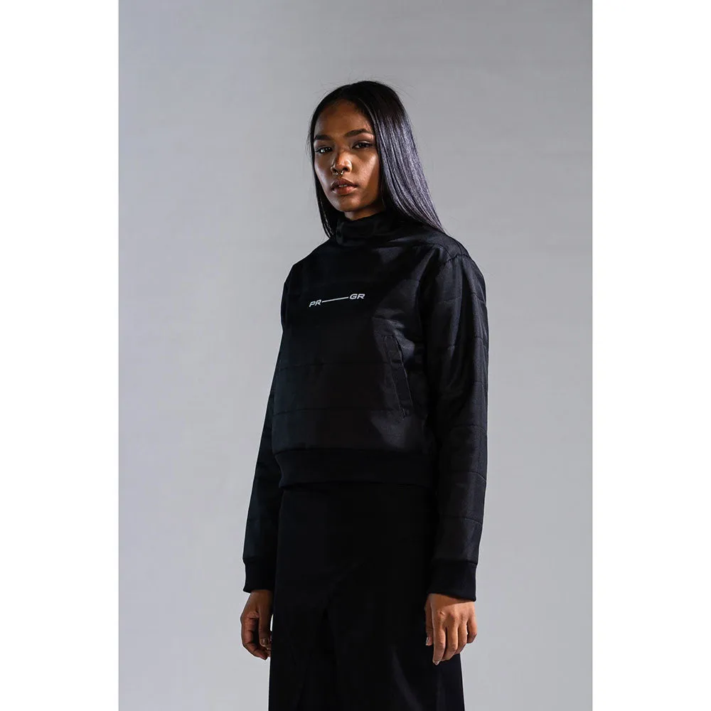 PRIMAL GRAY Black Recycled Polyester Turtle neck Puffer Jacket