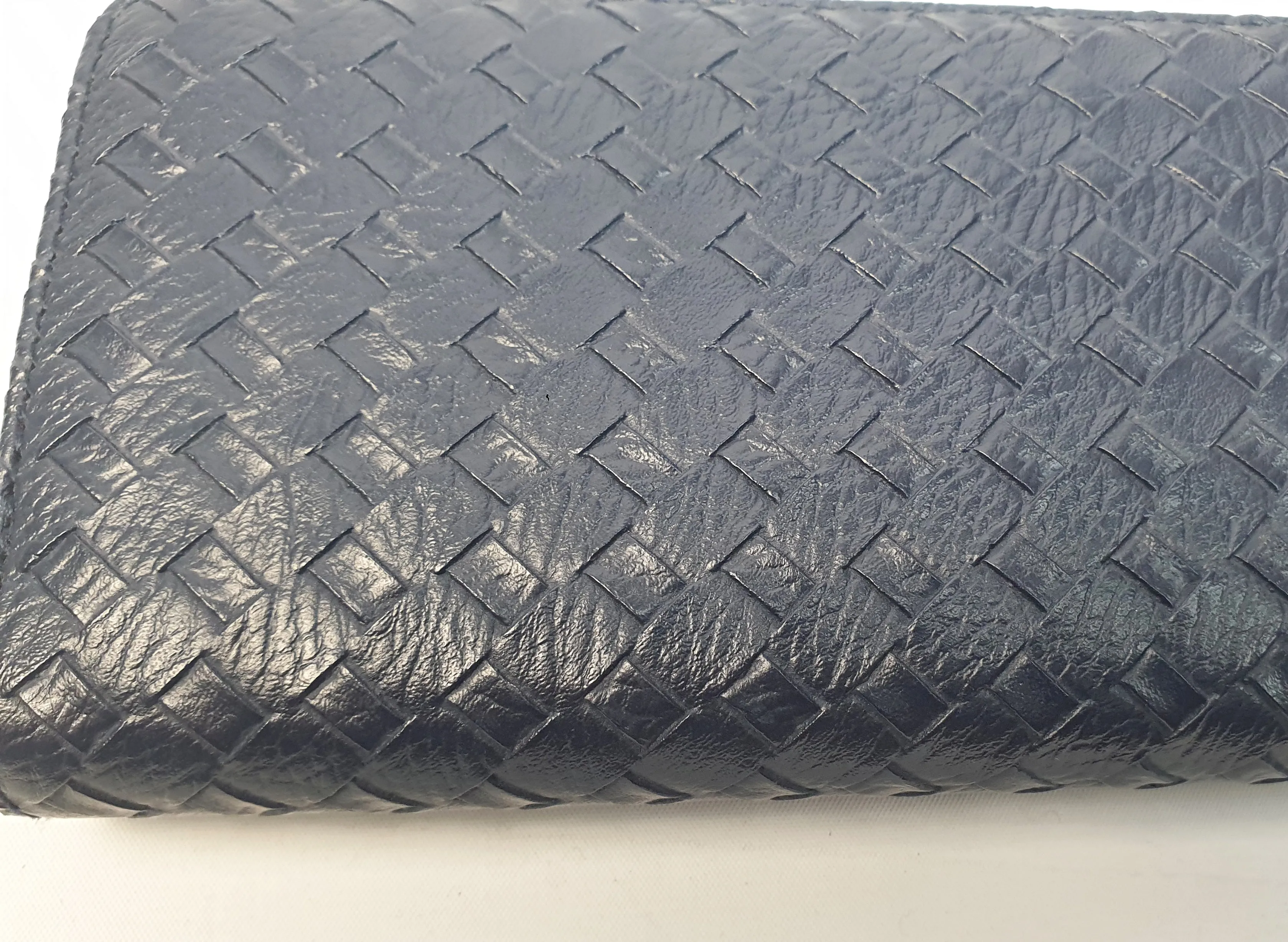 Princess Highway navy faux leather purse