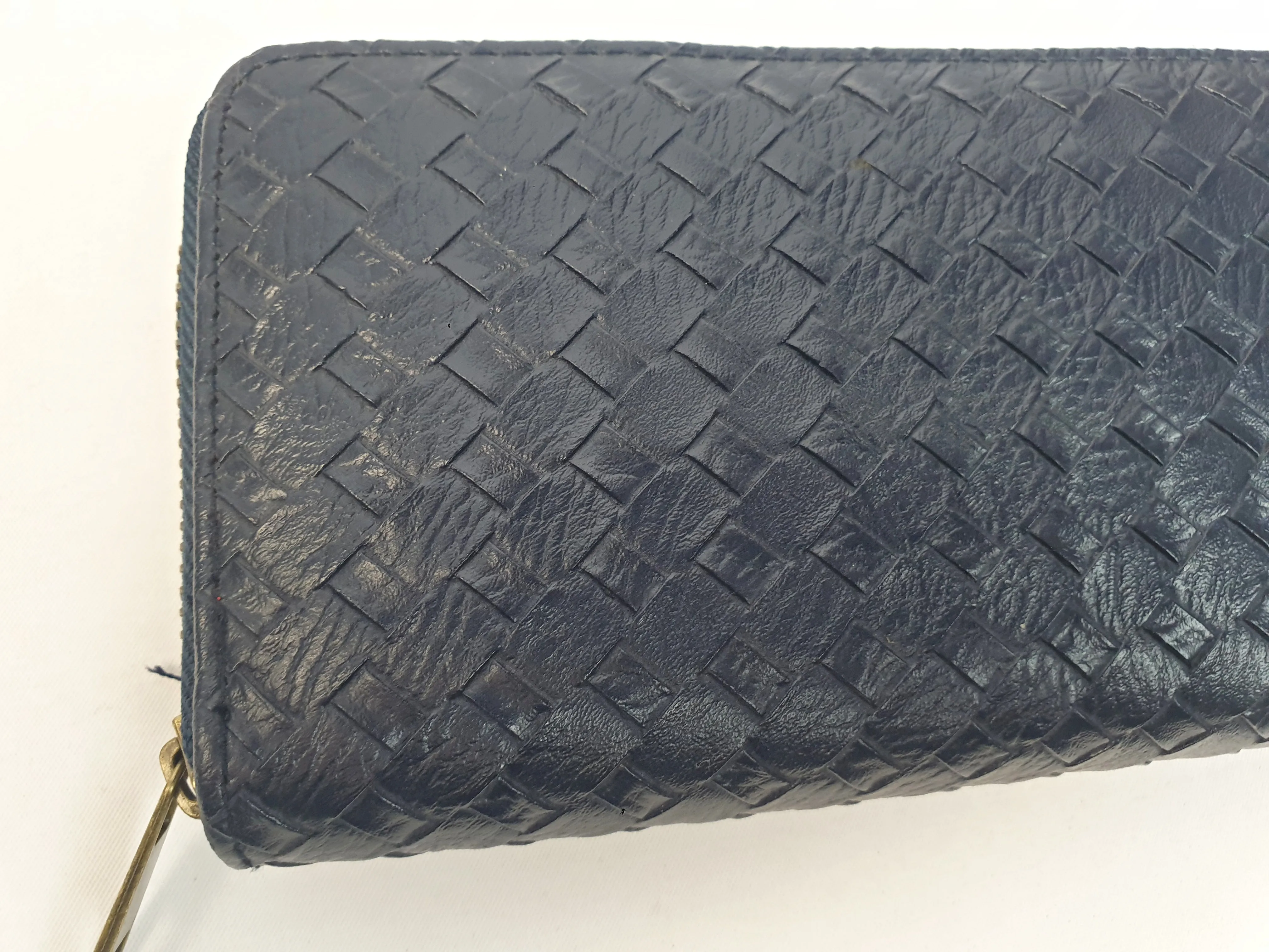 Princess Highway navy faux leather purse