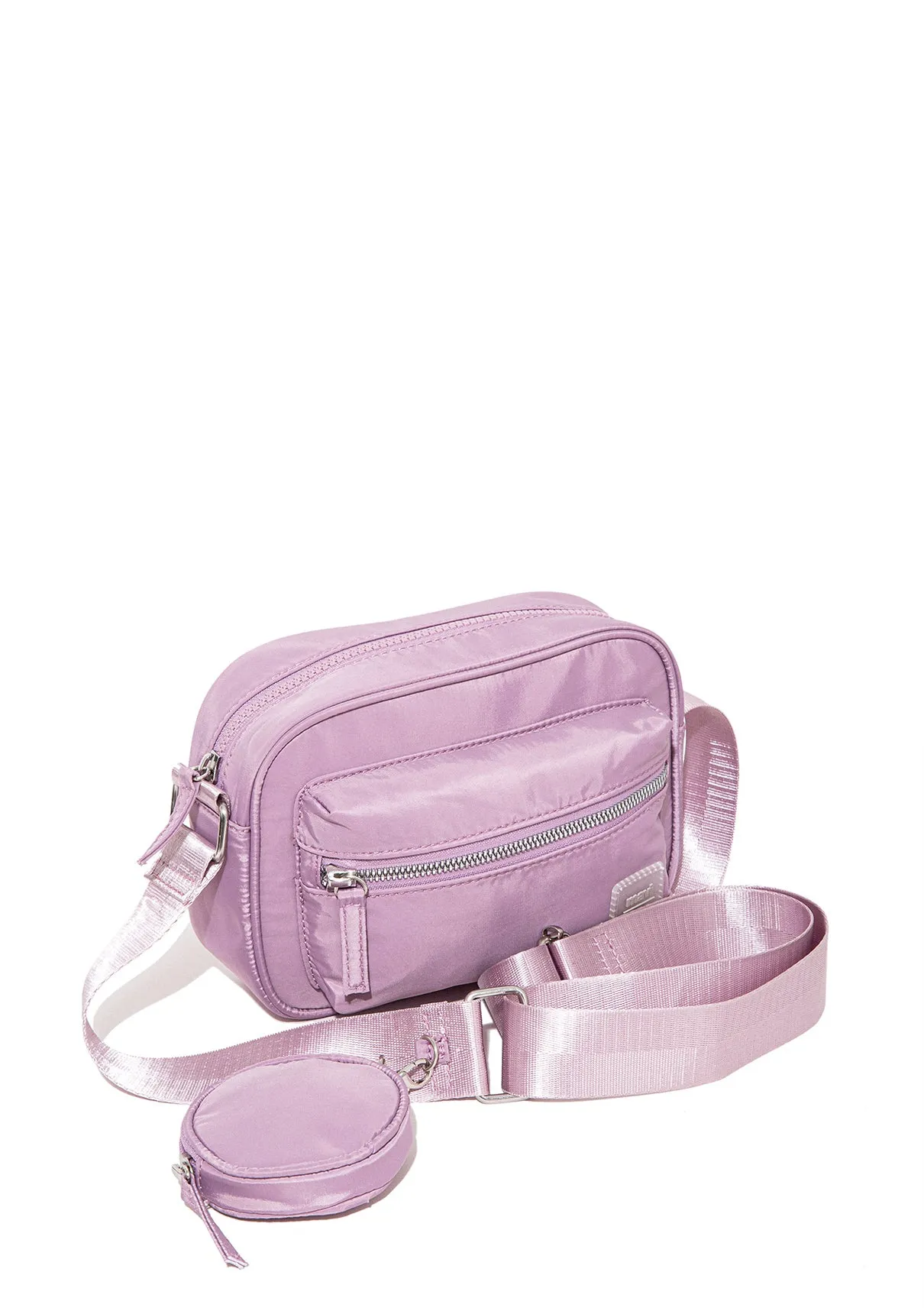 Purple Messenger Bag