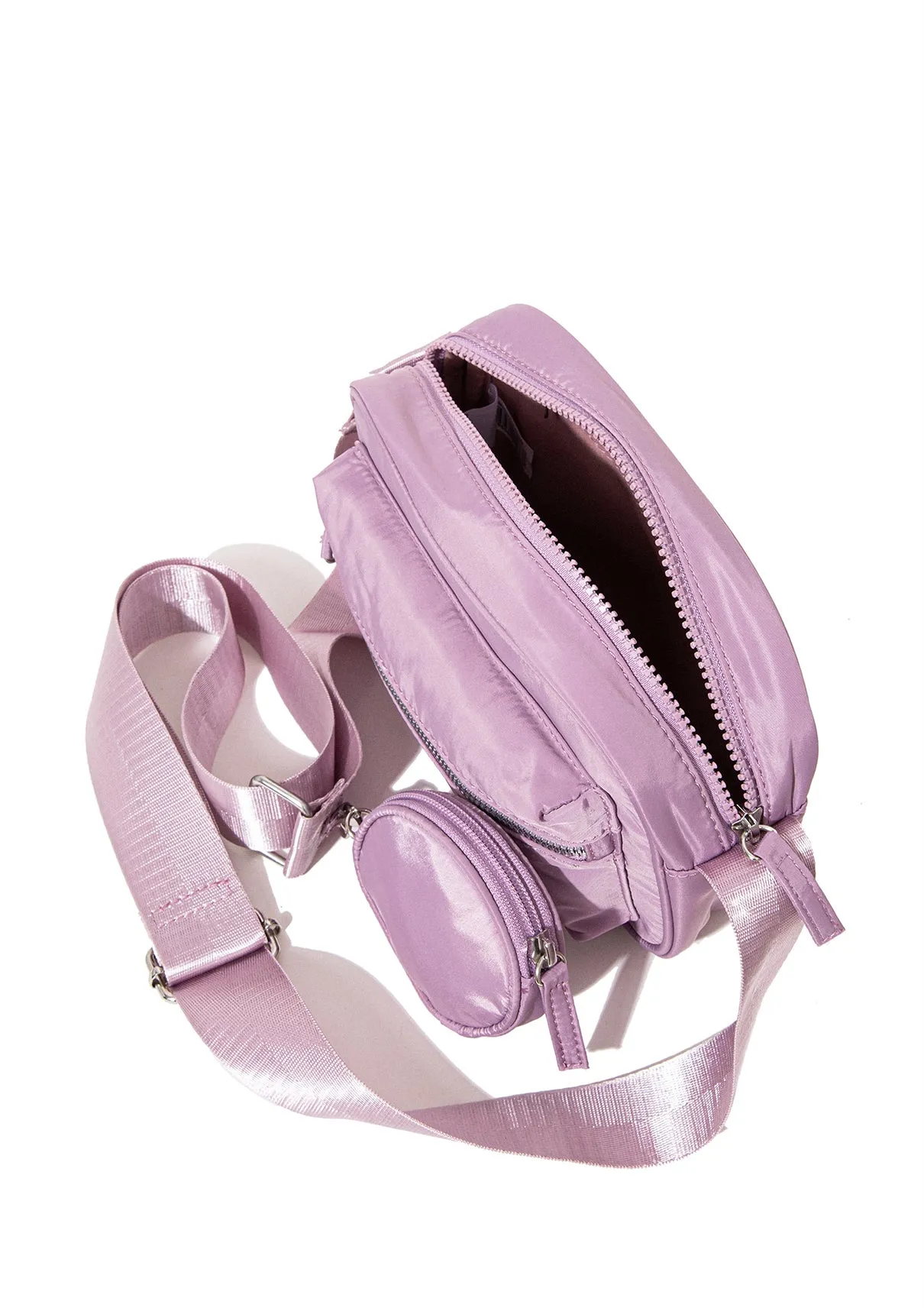 Purple Messenger Bag