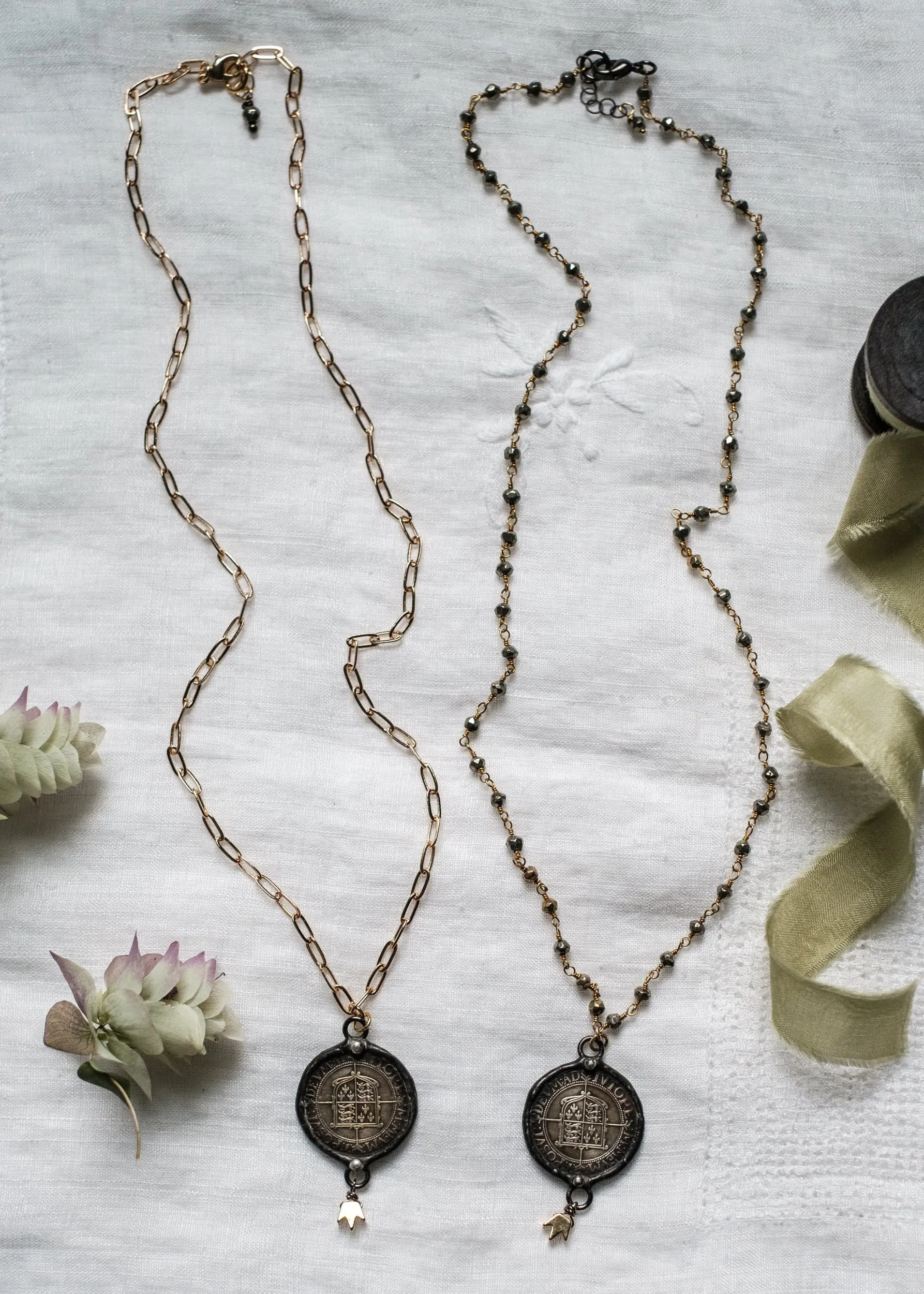 Queen Elizabeth Coin Necklace