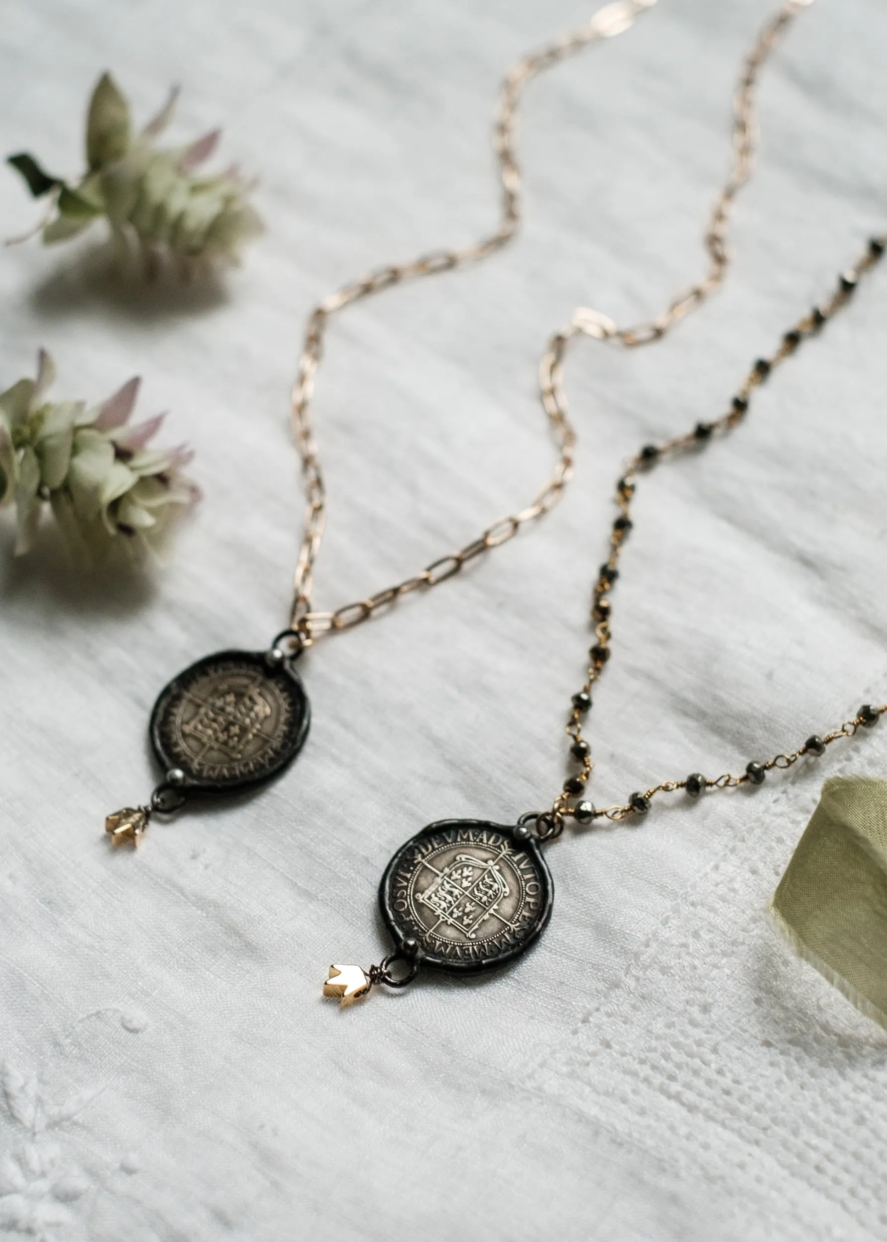 Queen Elizabeth Coin Necklace