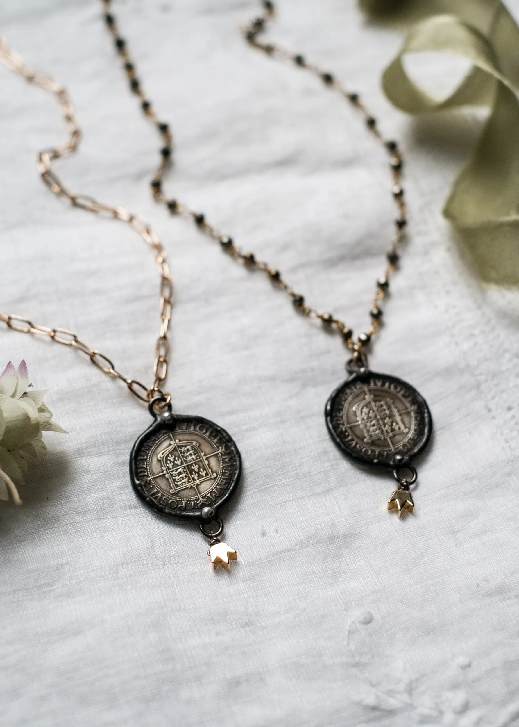 Queen Elizabeth Coin Necklace