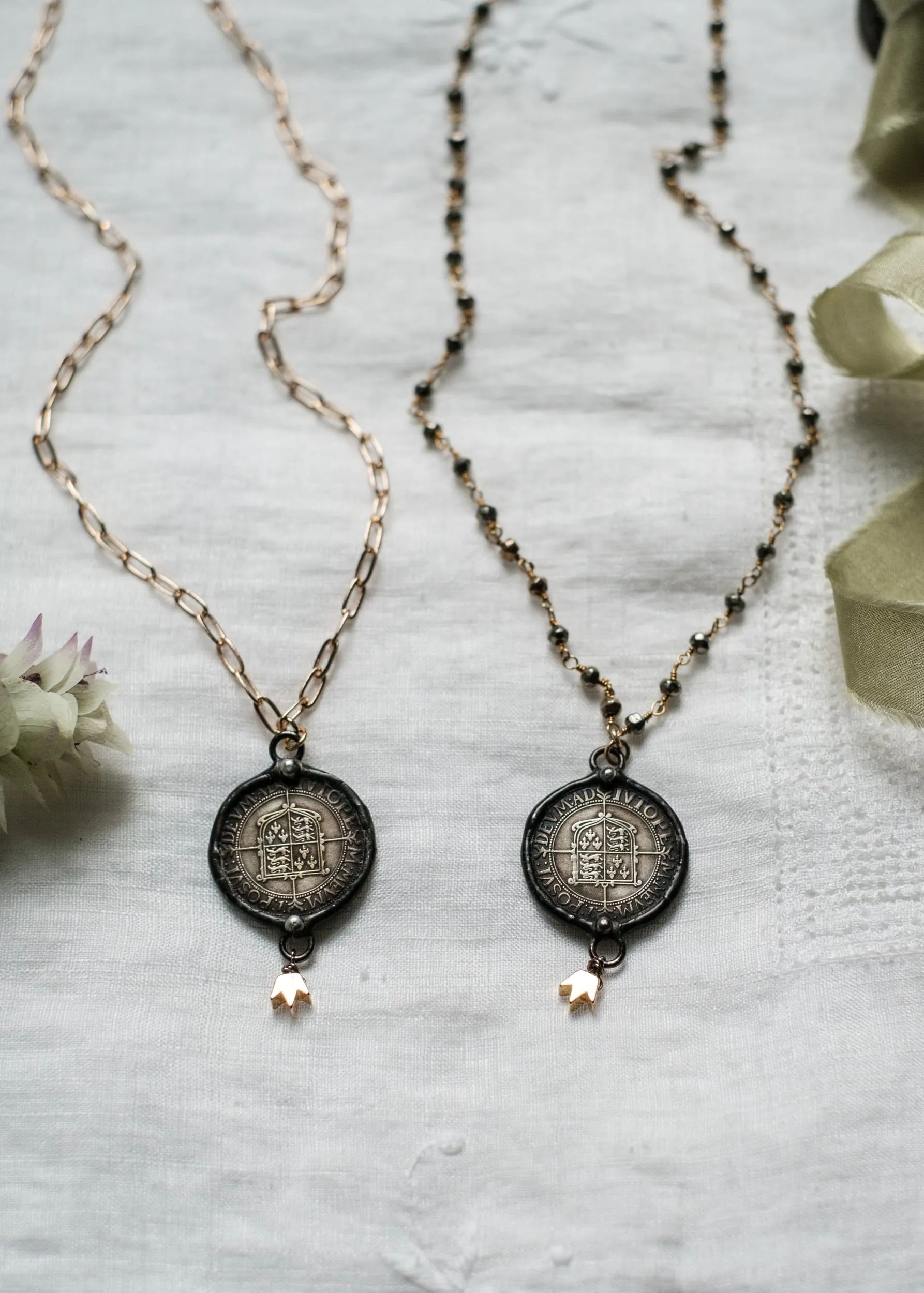 Queen Elizabeth Coin Necklace
