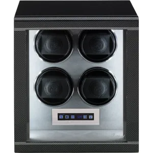 Rapport - Formula Quad Watch Winder in Carbon | W564