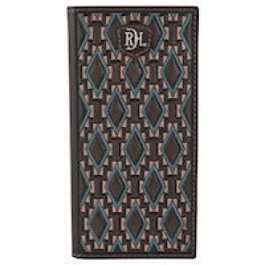 Red Dirt Hat Co. Rodeo Wallet South West Diamond Pattern