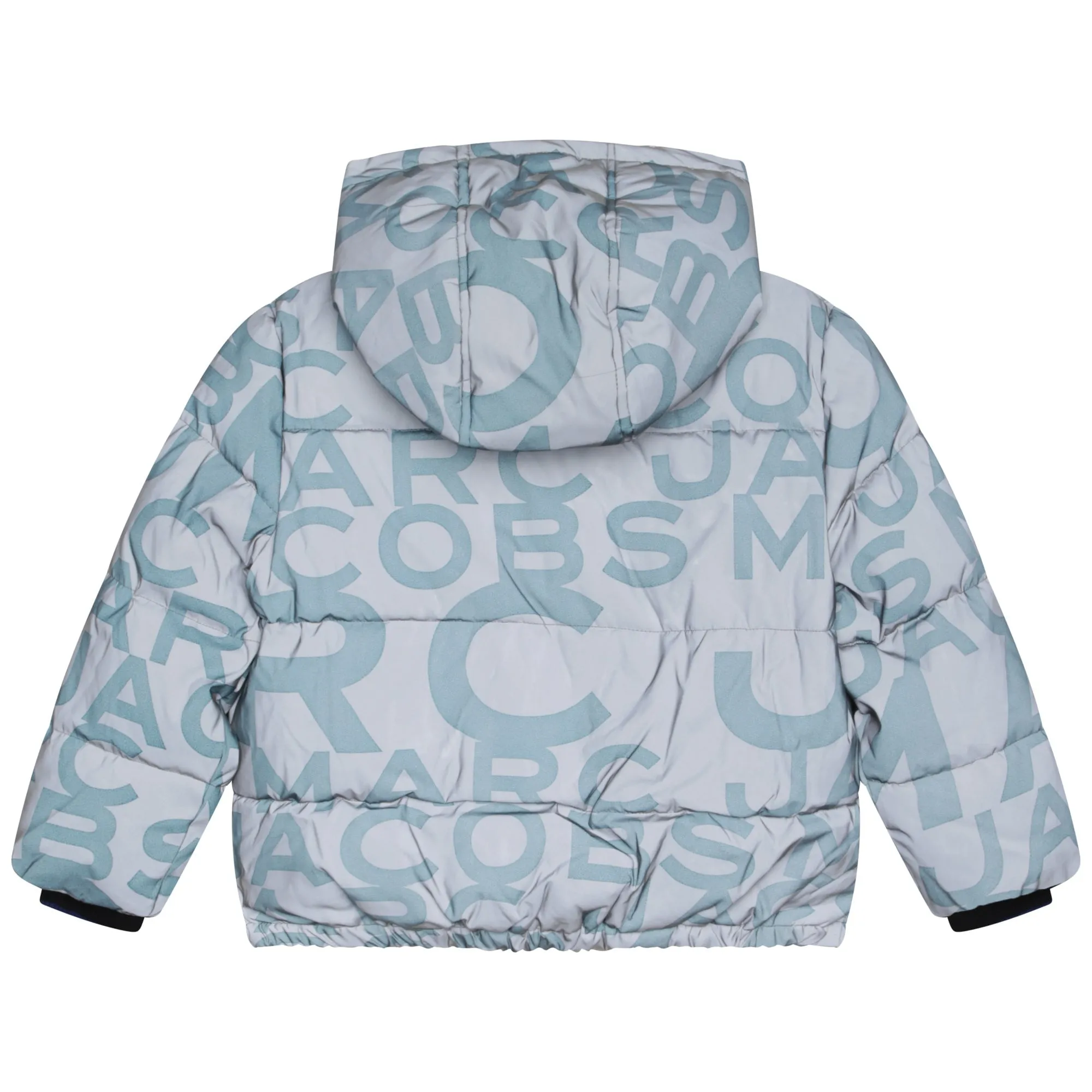 Reflective Canvas Puffer - Medium Grey