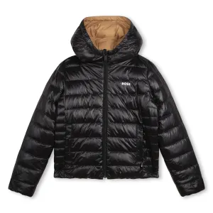 Reversible Puffer Vest - Black