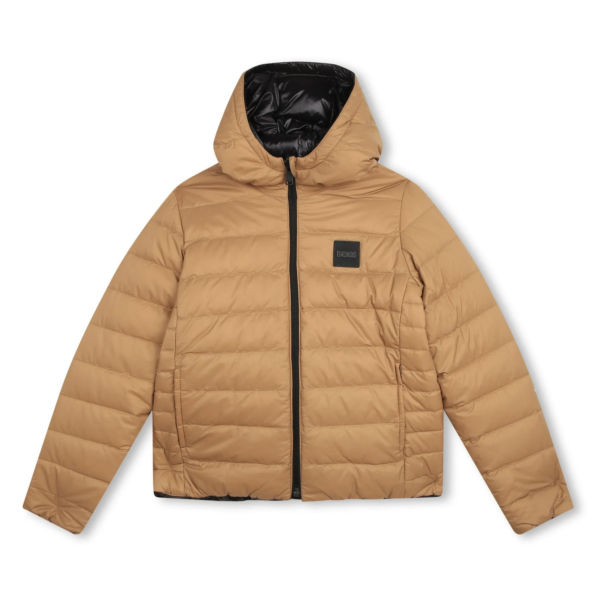 Reversible Puffer Vest - Black