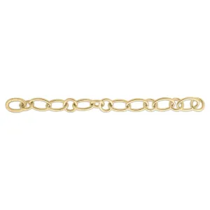 Roberto Coin 18k Yellow Gold Alternating Oval and Round Link Bracelet