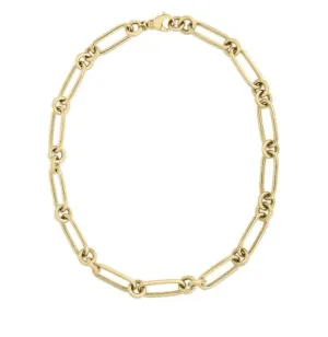 Roberto Coin 18K Yellow Gold Designer Gold Collection Necklace