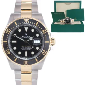 Rolex Sea-Dweller 43 126603 Two-Tone Yellow Gold Steel 43mm Watch Box