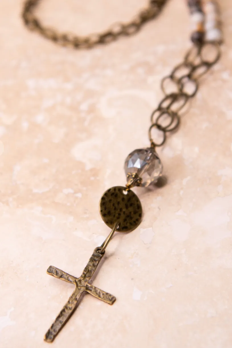 Rosemary Cross Necklace