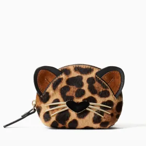 Run Wild Leopard Dumpling Coin Purse