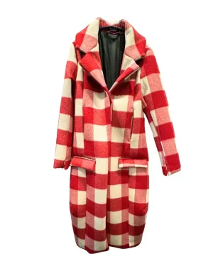 Rundholz - Women Grand Gingham Wool Coat