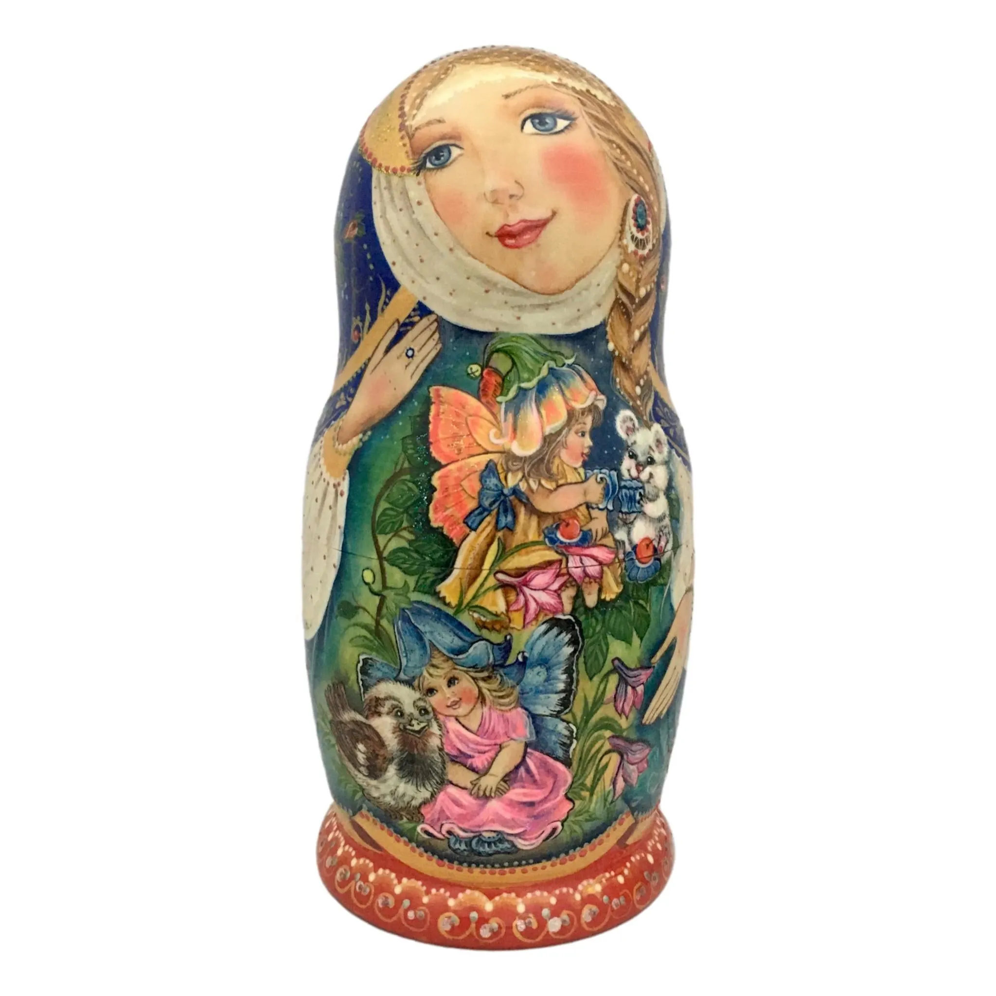 Russian Matryoshka Dolls Floral Fairy