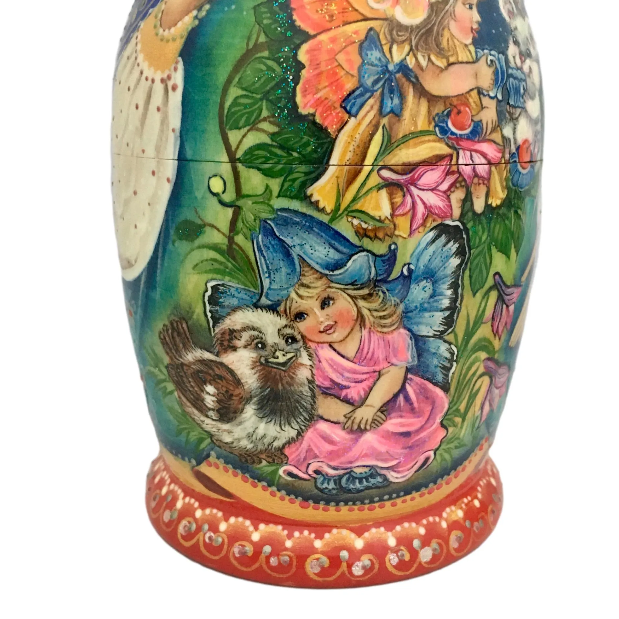 Russian Matryoshka Dolls Floral Fairy