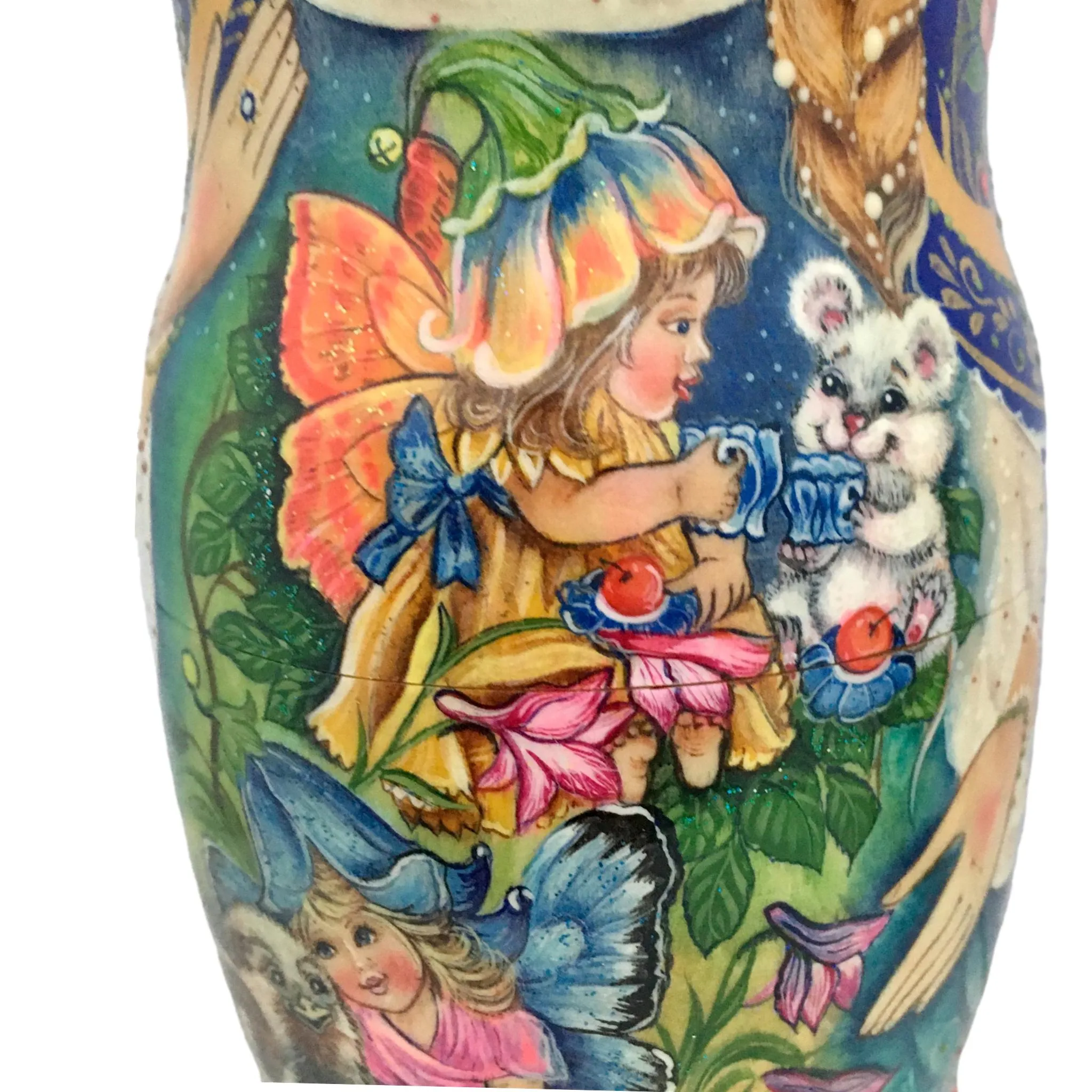 Russian Matryoshka Dolls Floral Fairy