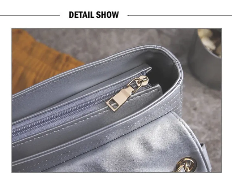 Sac a main design cuir chic / Messenger Bag luxury design