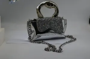 Sahi London - BGZBM212-SLV Silver Handbag