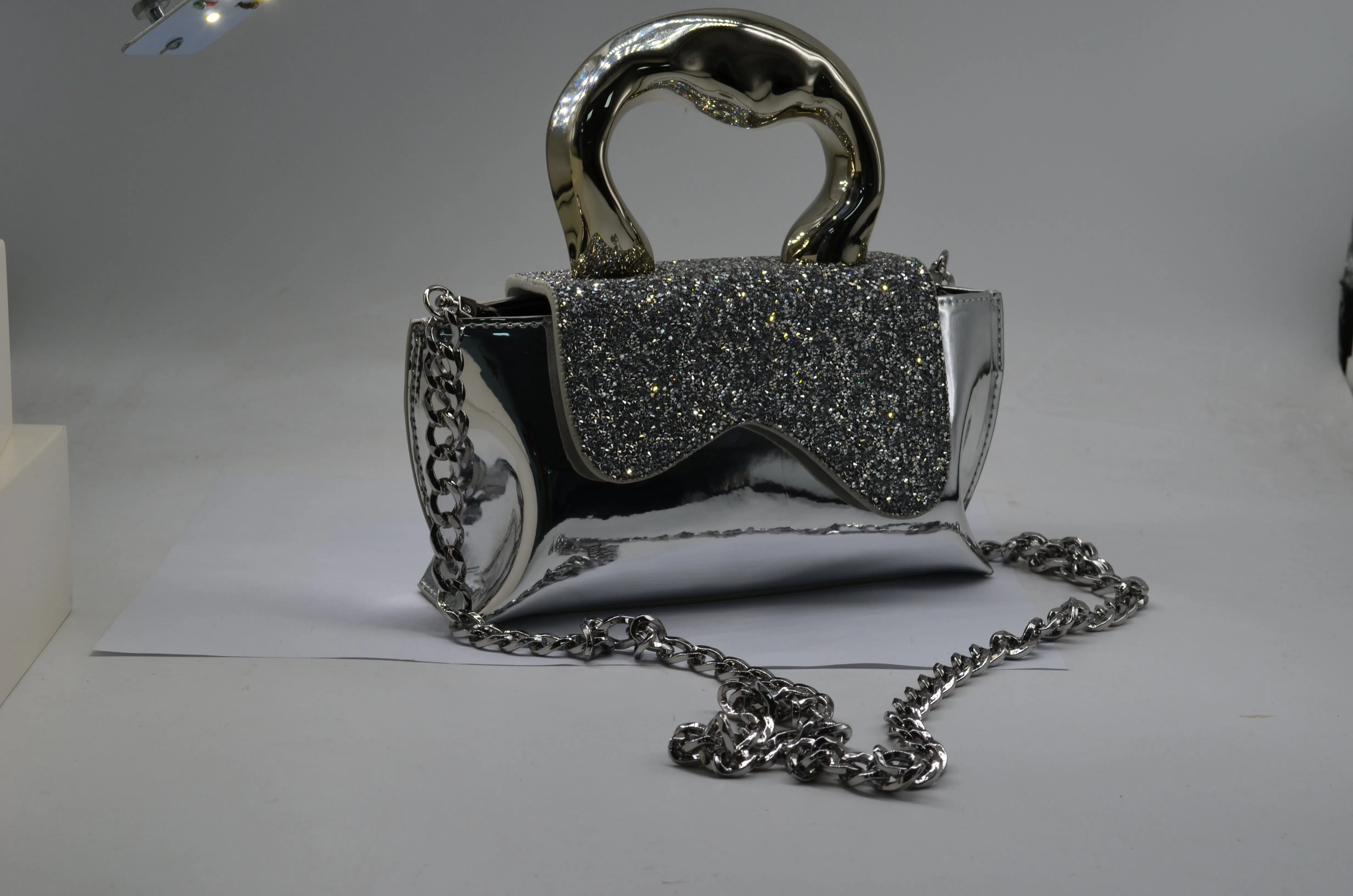 Sahi London - BGZBM212-SLV Silver Handbag