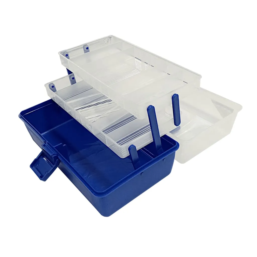 Sea Thru Buddy Fishing 2 Tray Tackle Box